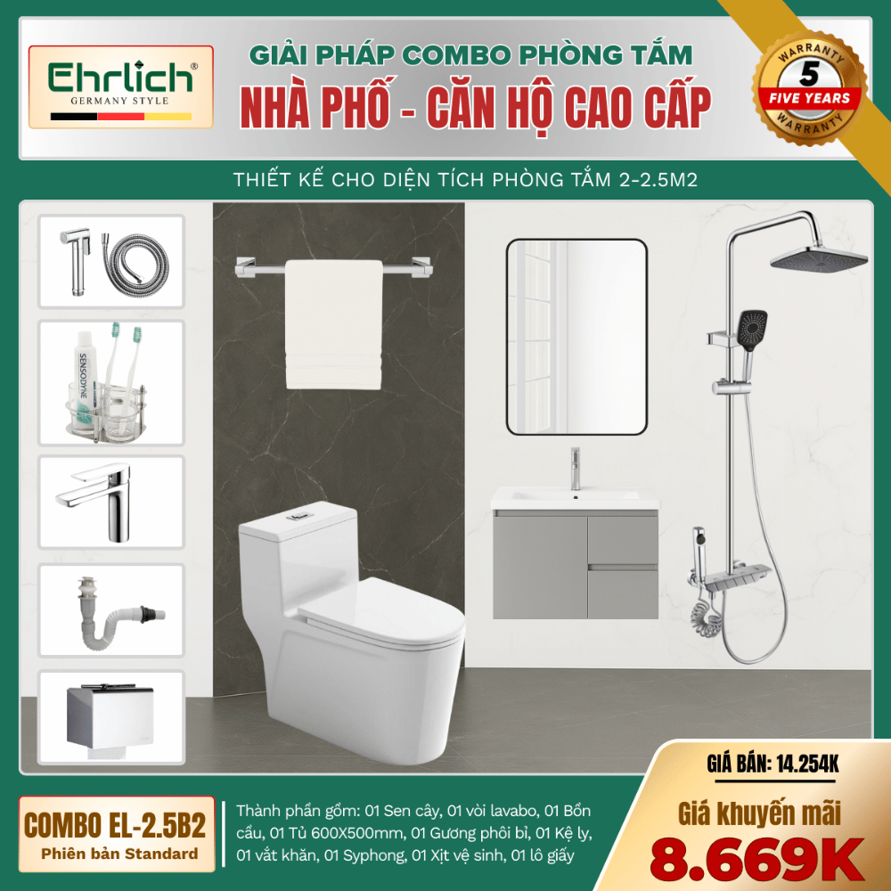 Combo EL-2.5B - Standard