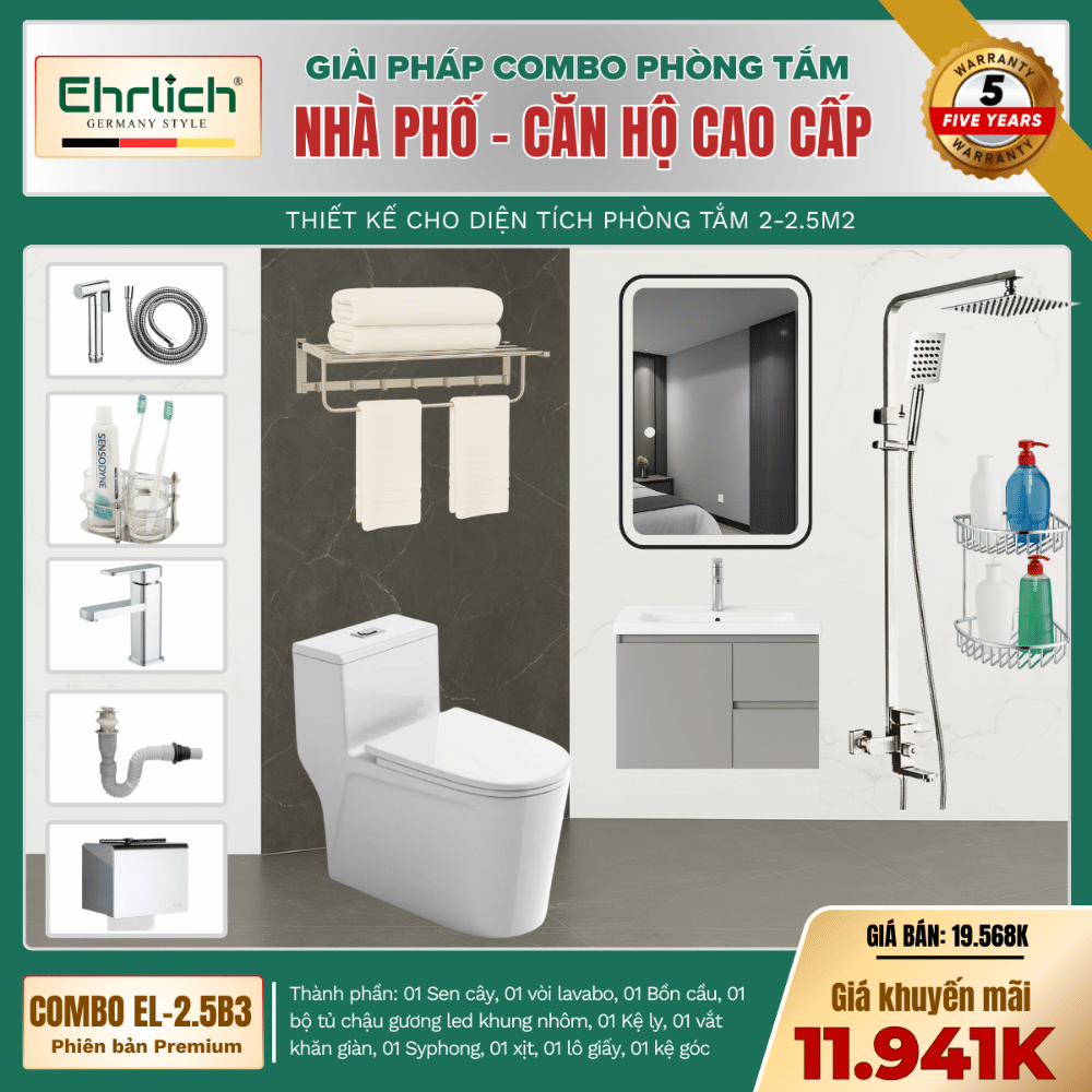 Combo EL-2.5B - Premium