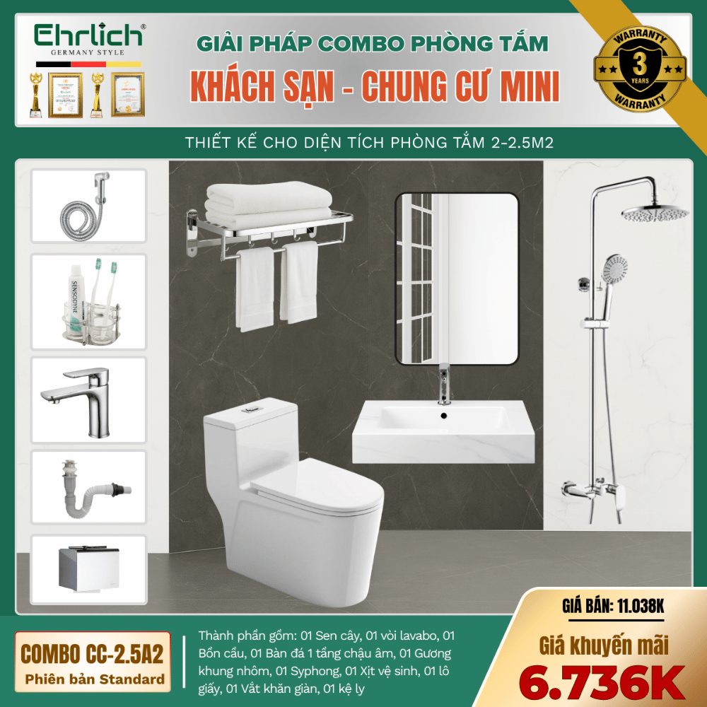 Combo CC-2.5A - Standard