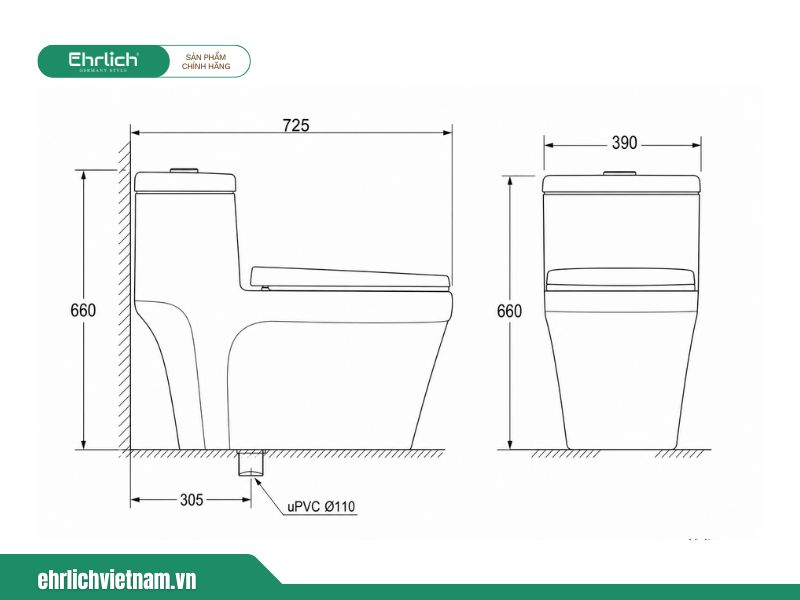 Bồn cồn liền khối EHR-B681 (1)