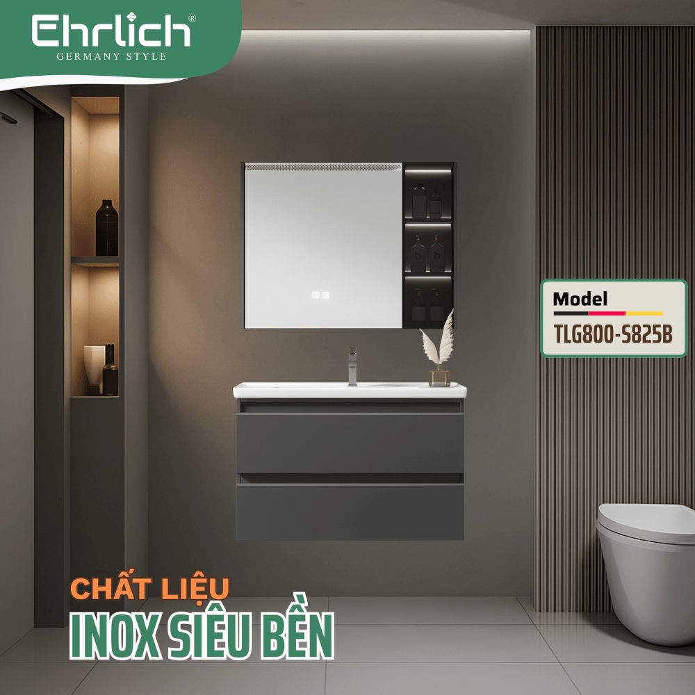 Tủ chậu cao cấp <br> TLG800-S825B