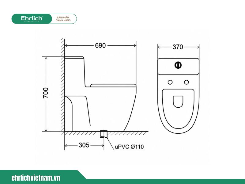 bồn cầu liền khối ehr-b696 (1)