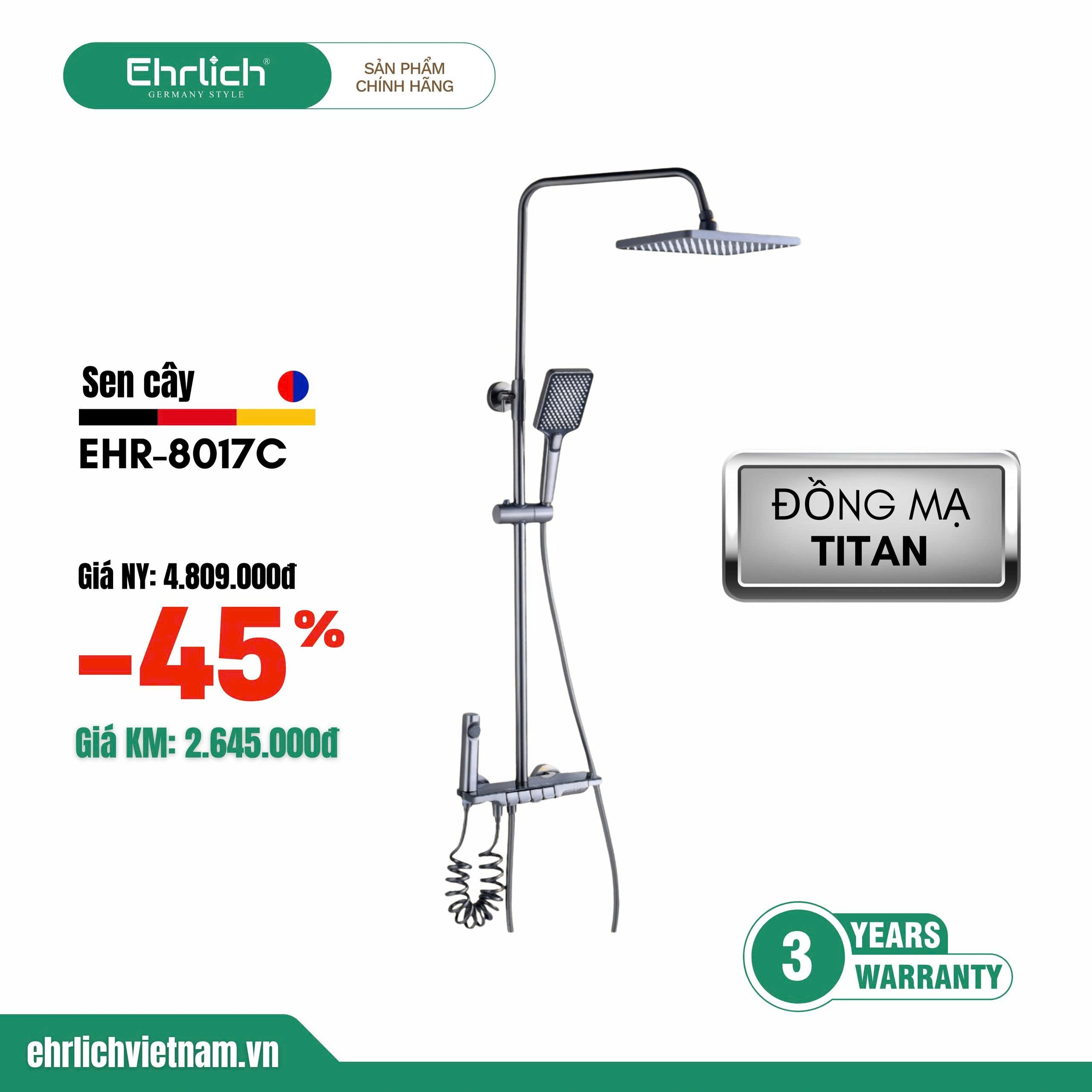 Sen cây phím đàn EHR-SC8017C