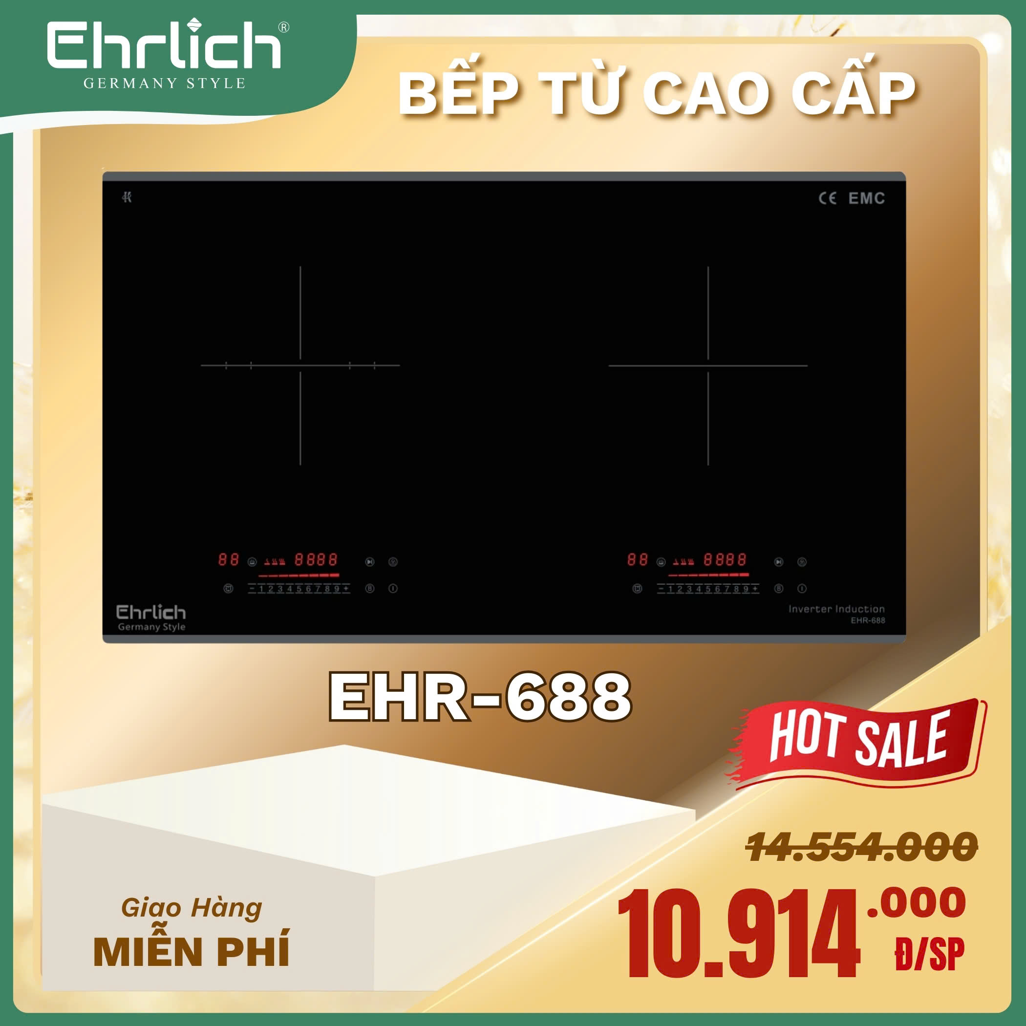 Bếp từ cao cấp EHR-688