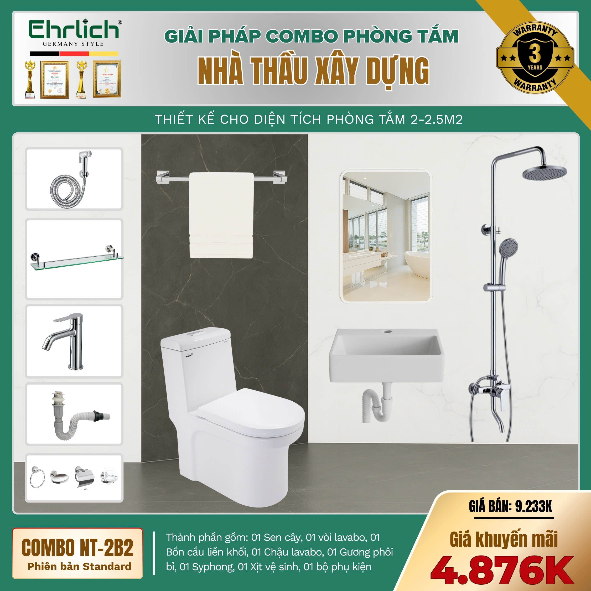 Combo NT-2B - Standard