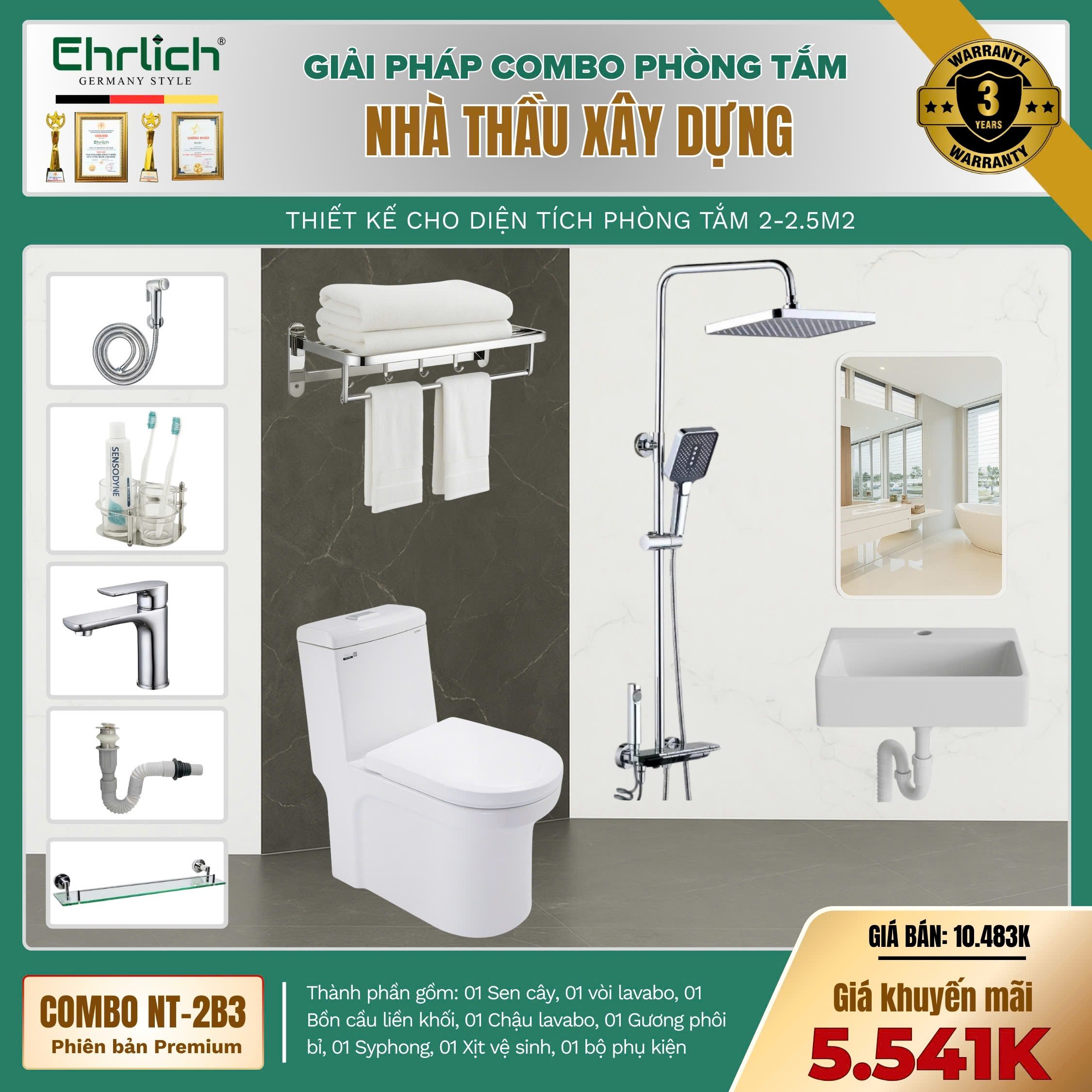 Combo NT-2B - Premium