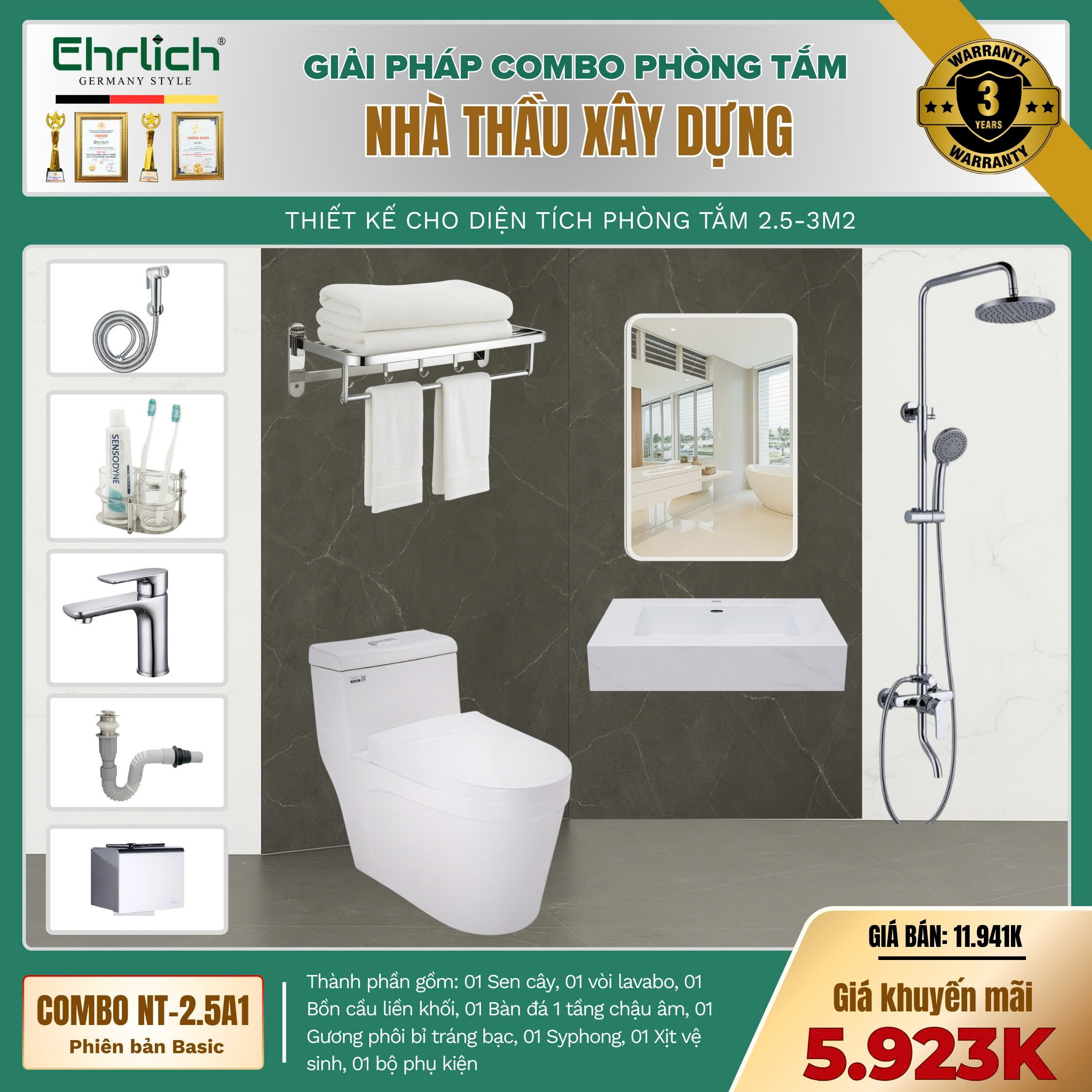 Combo NT-2.5A - Basic