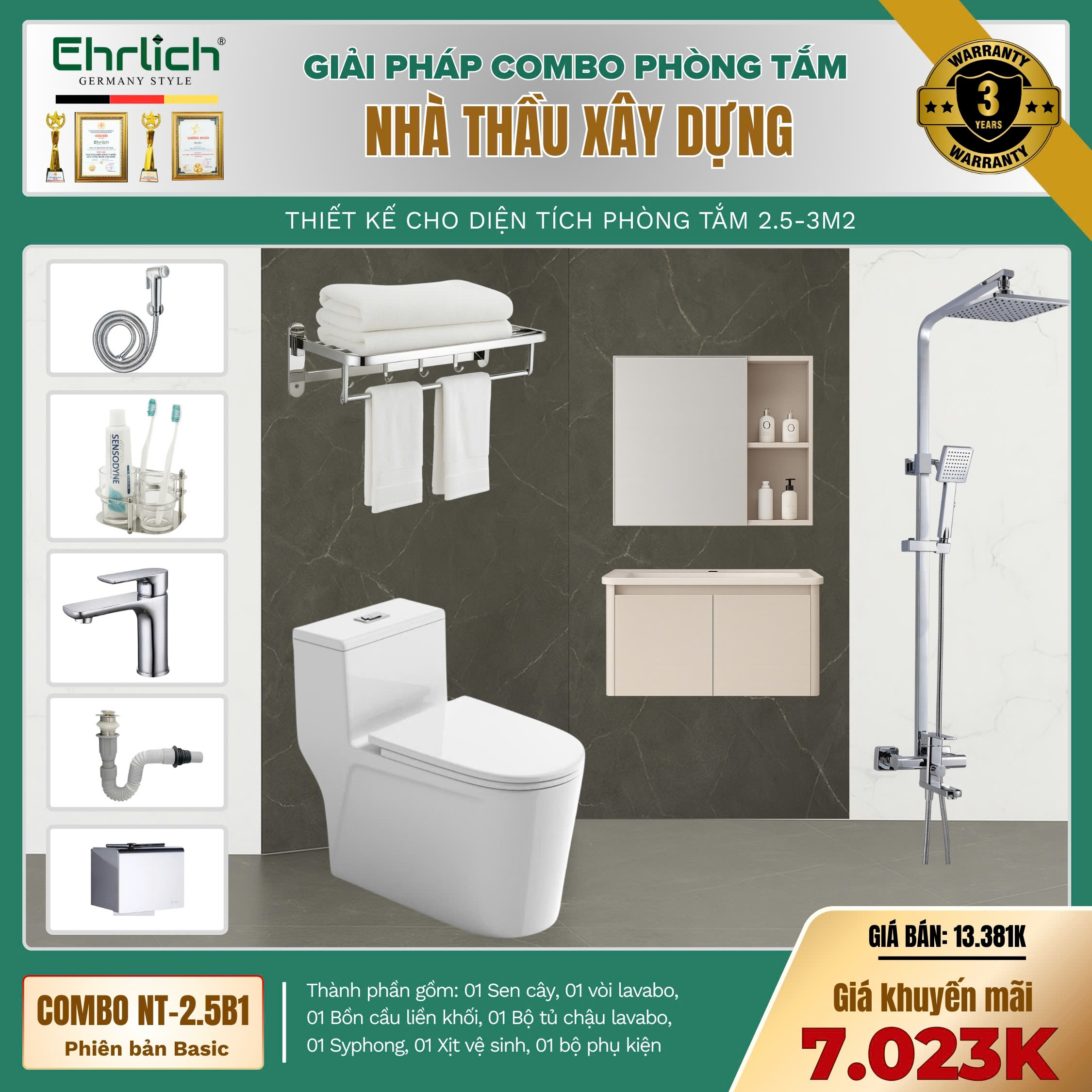 Combo NT-2.5B - Basic