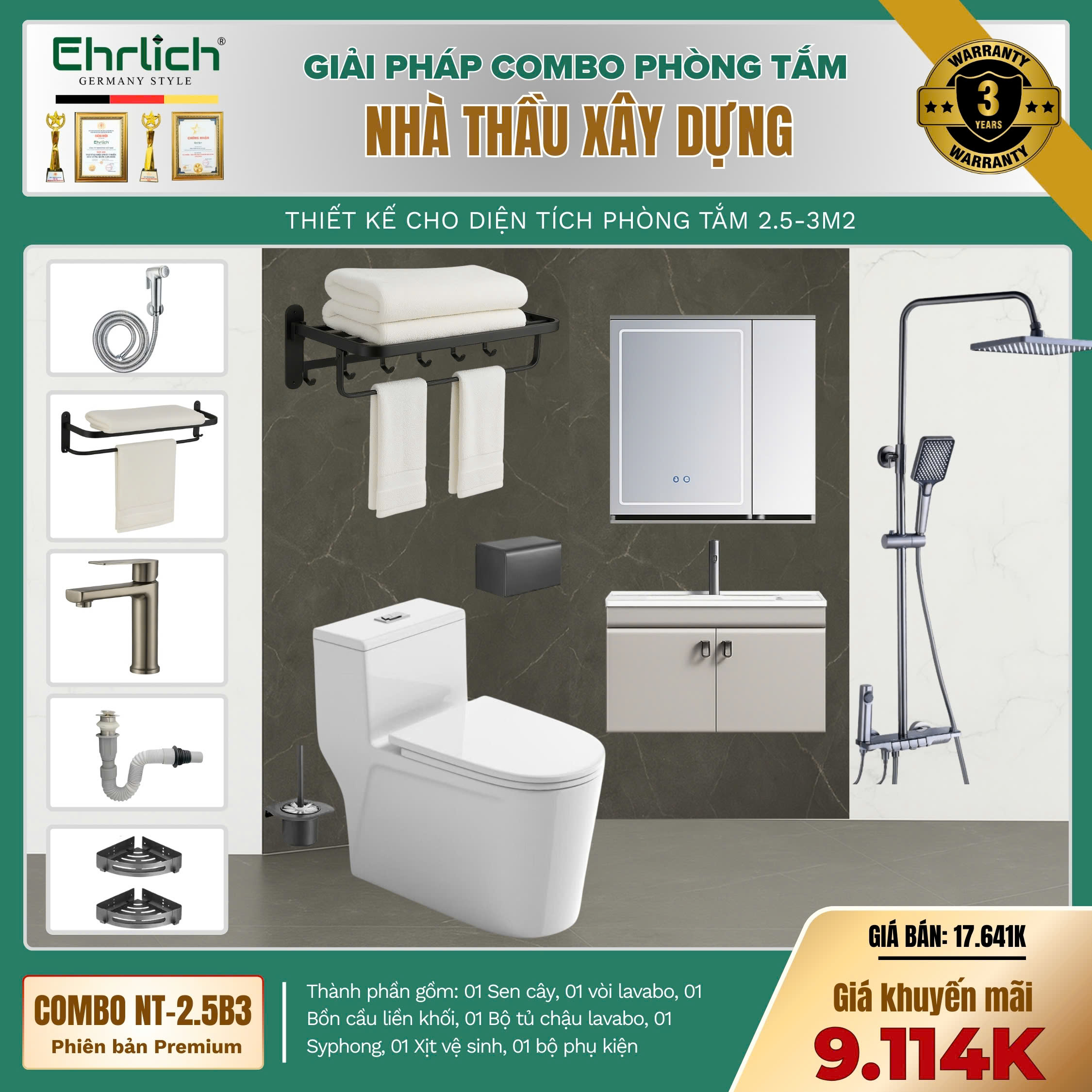 Combo NT-2.5B - Premium