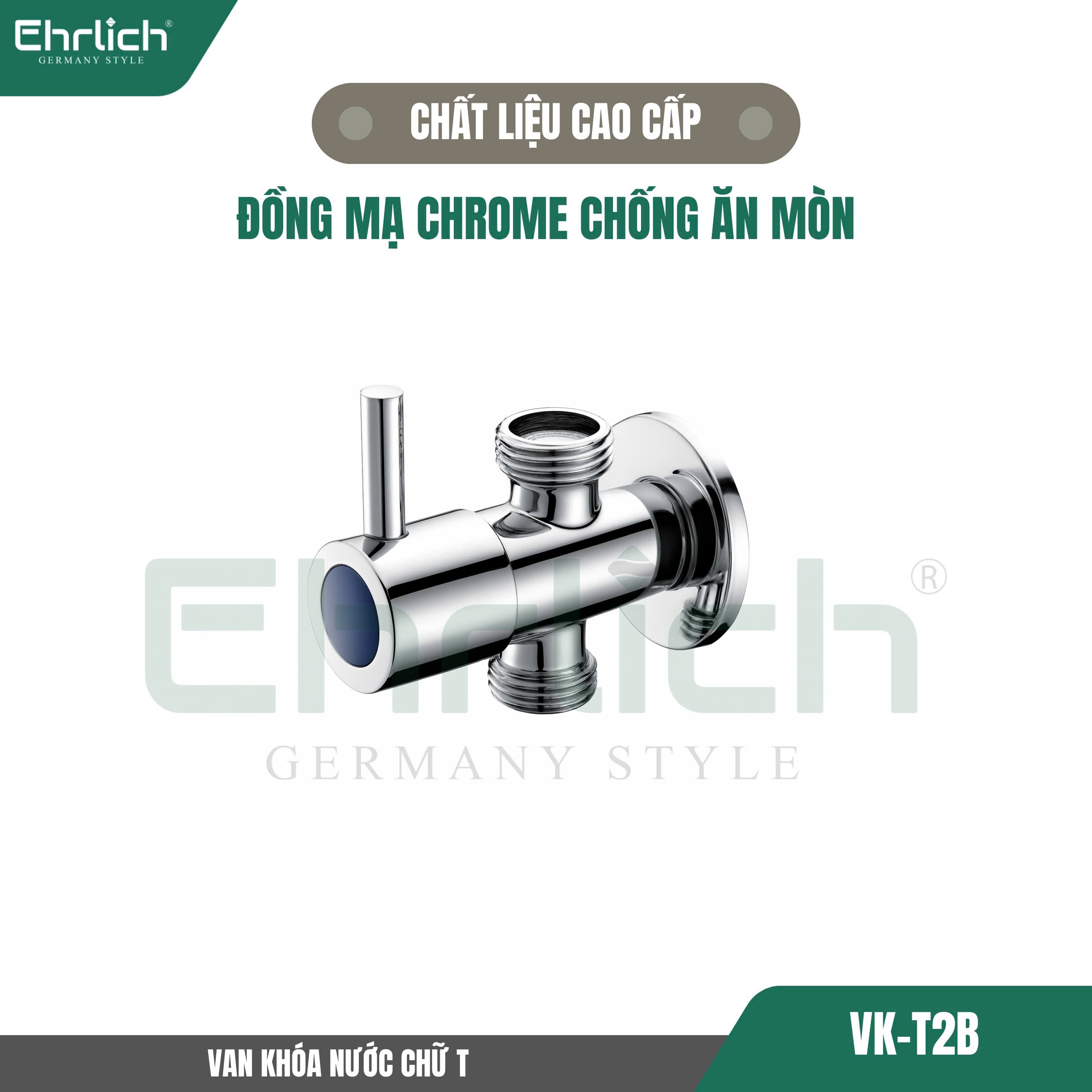 Van khóa nước chữ T VK-T2B
