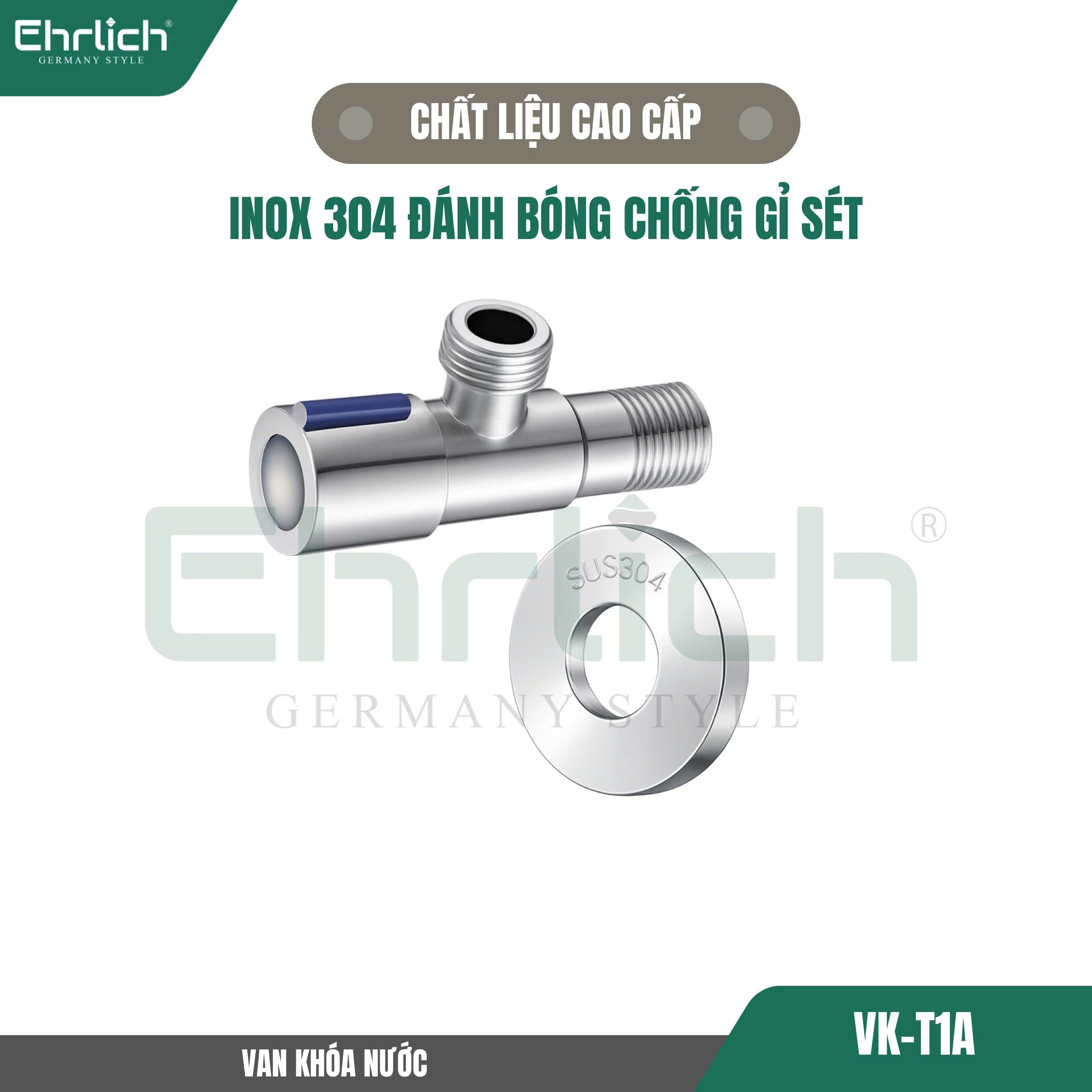 Van khóa nước VK-T1A