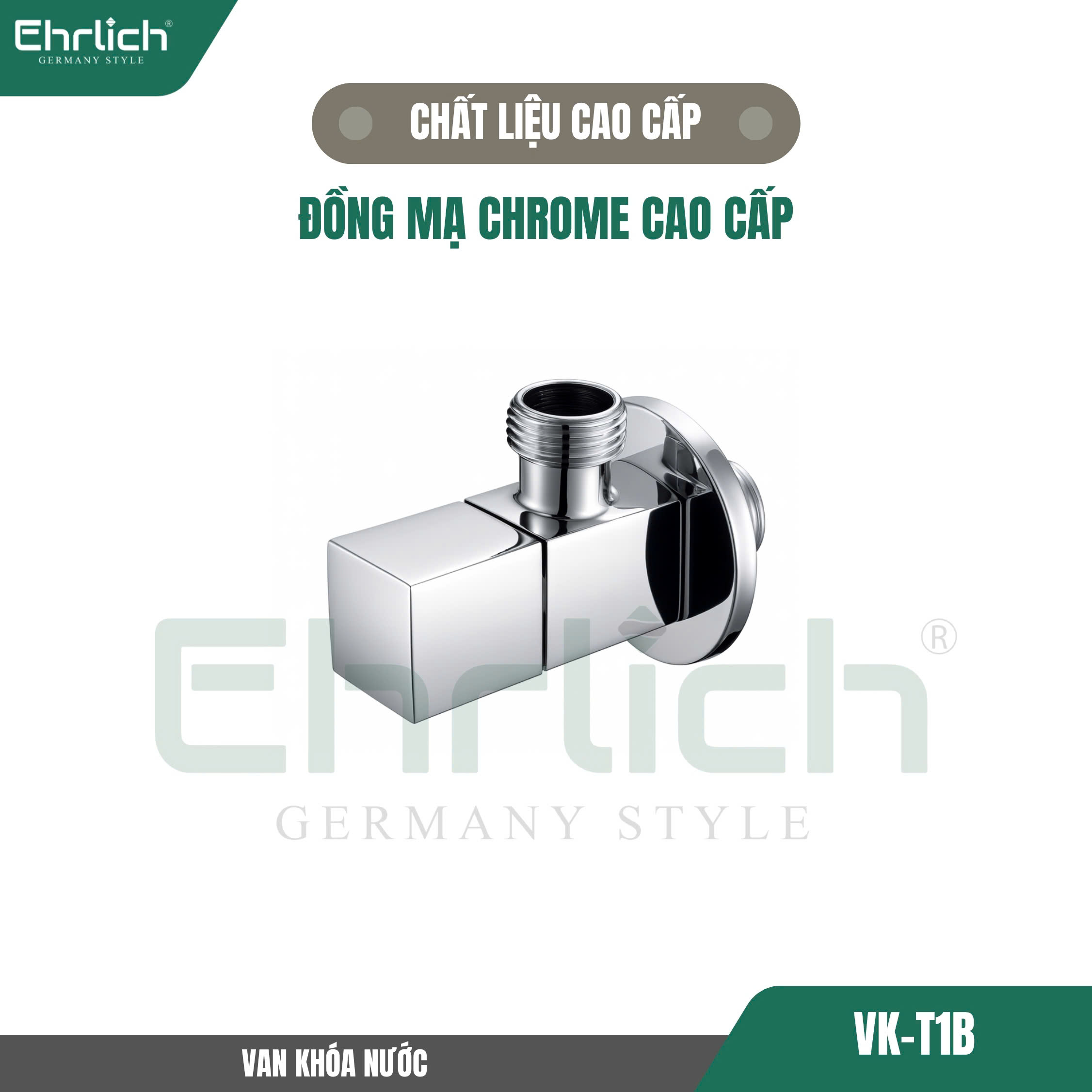 Van khóa nước VK-T1B