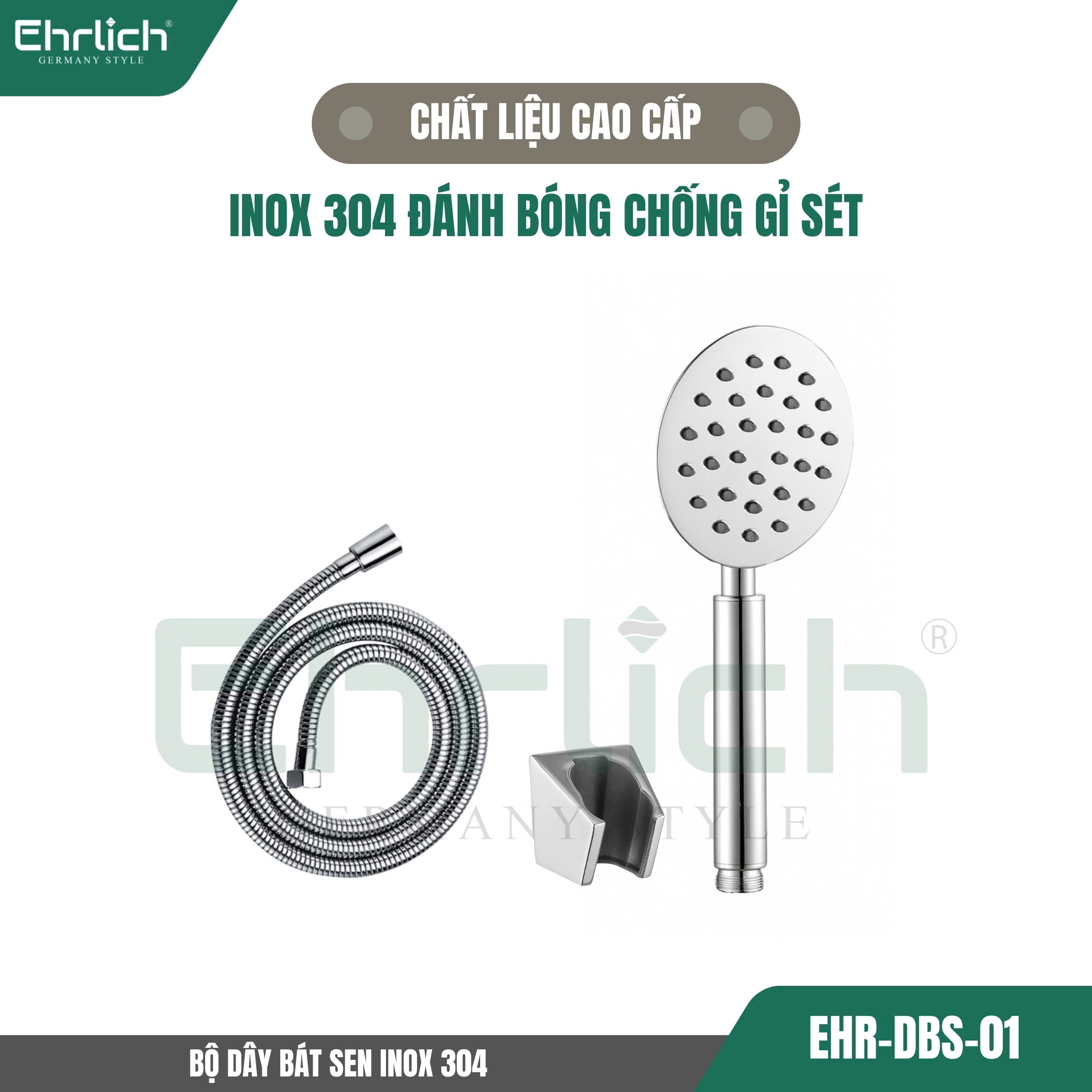 Bộ dây bát sen inox 304 DBS-01