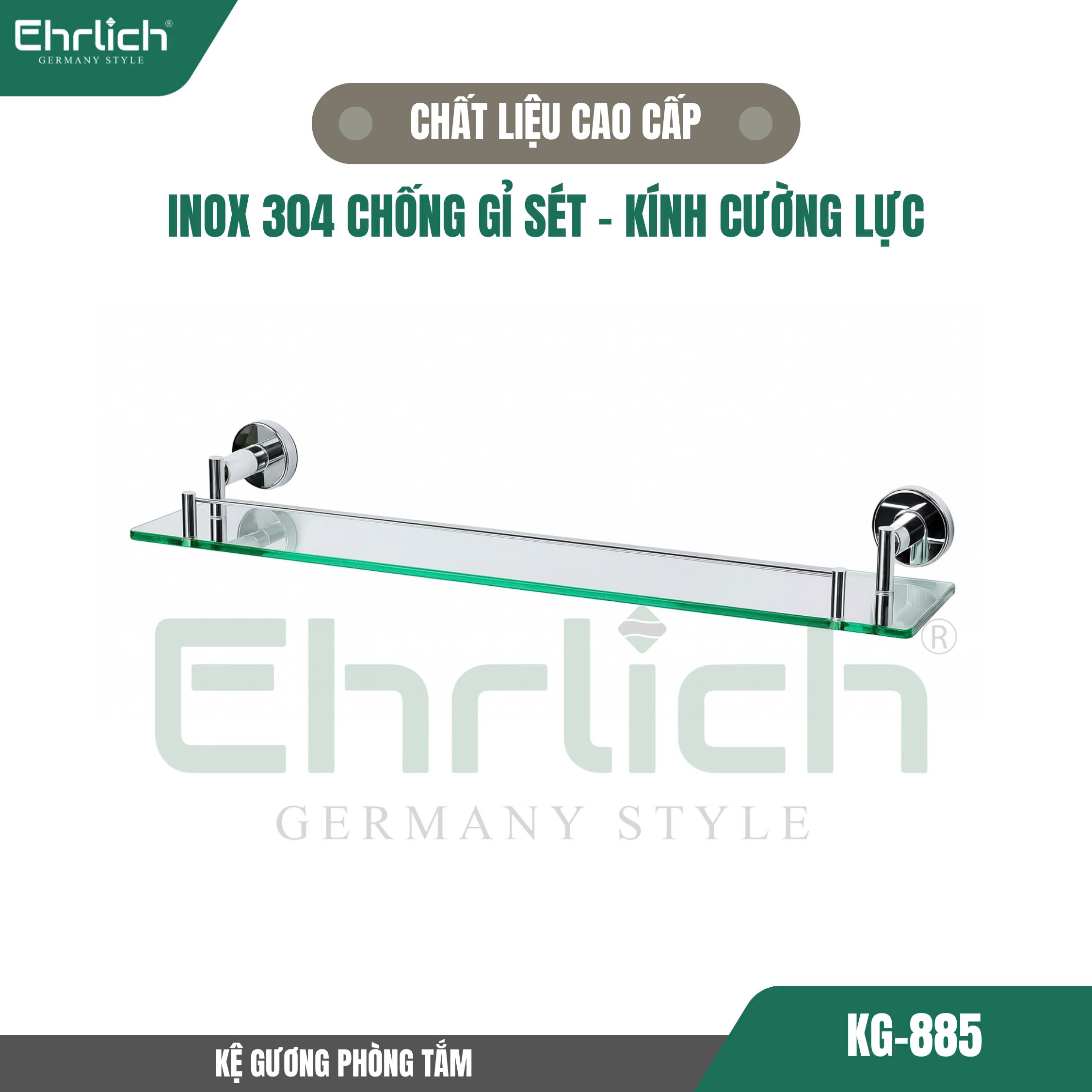 Kệ gương phòng tắm KG-885