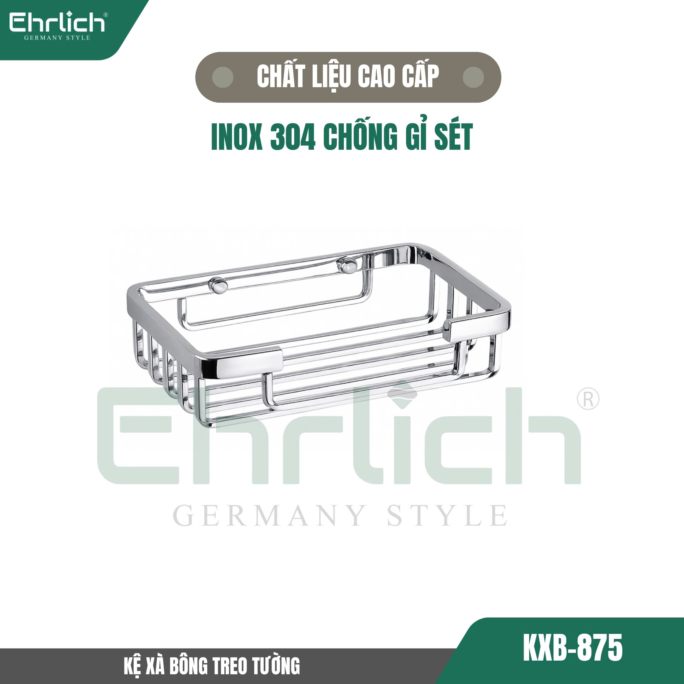 Kệ xà bông treo tường KKB-875