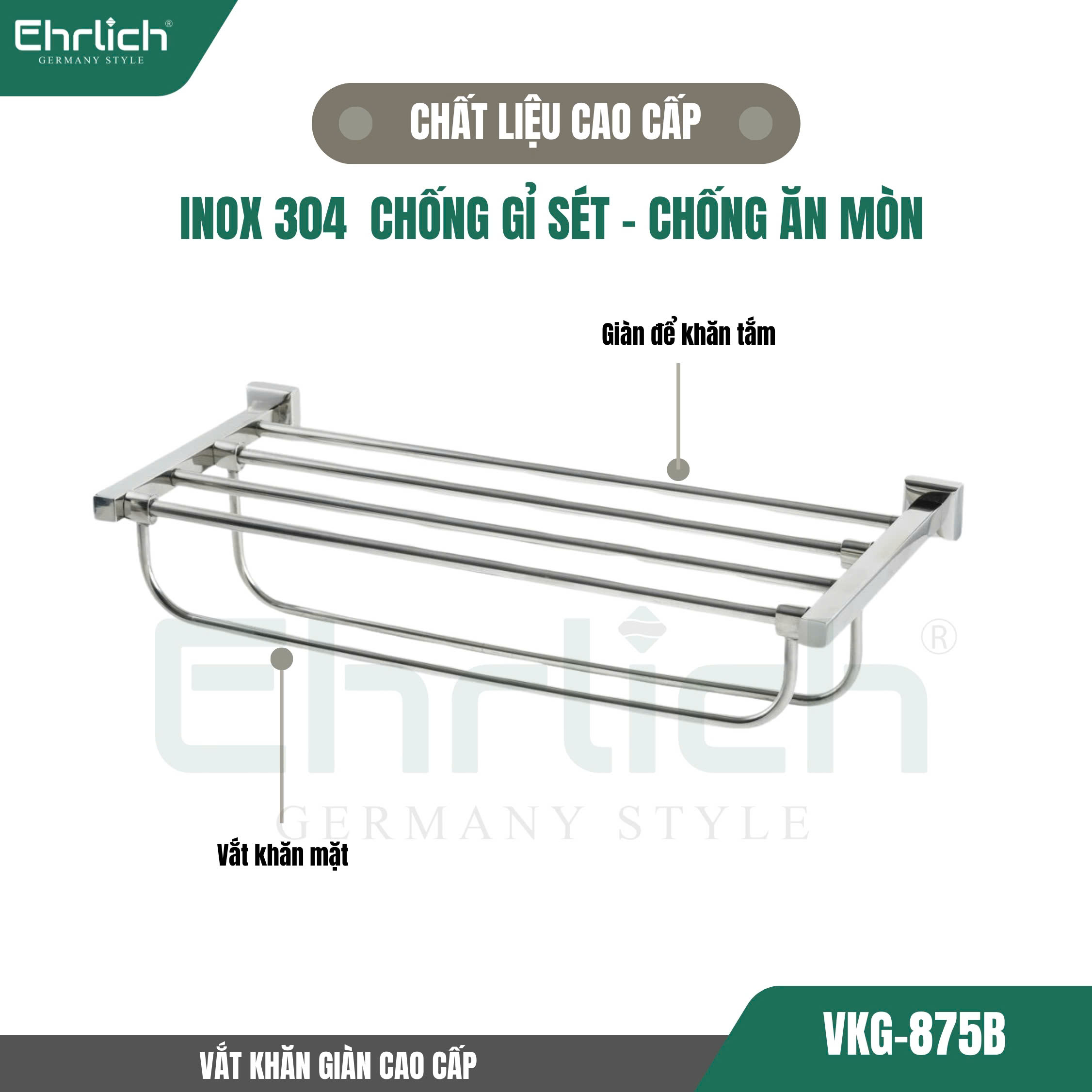 Vắt khăn giàn cao cấp 875B