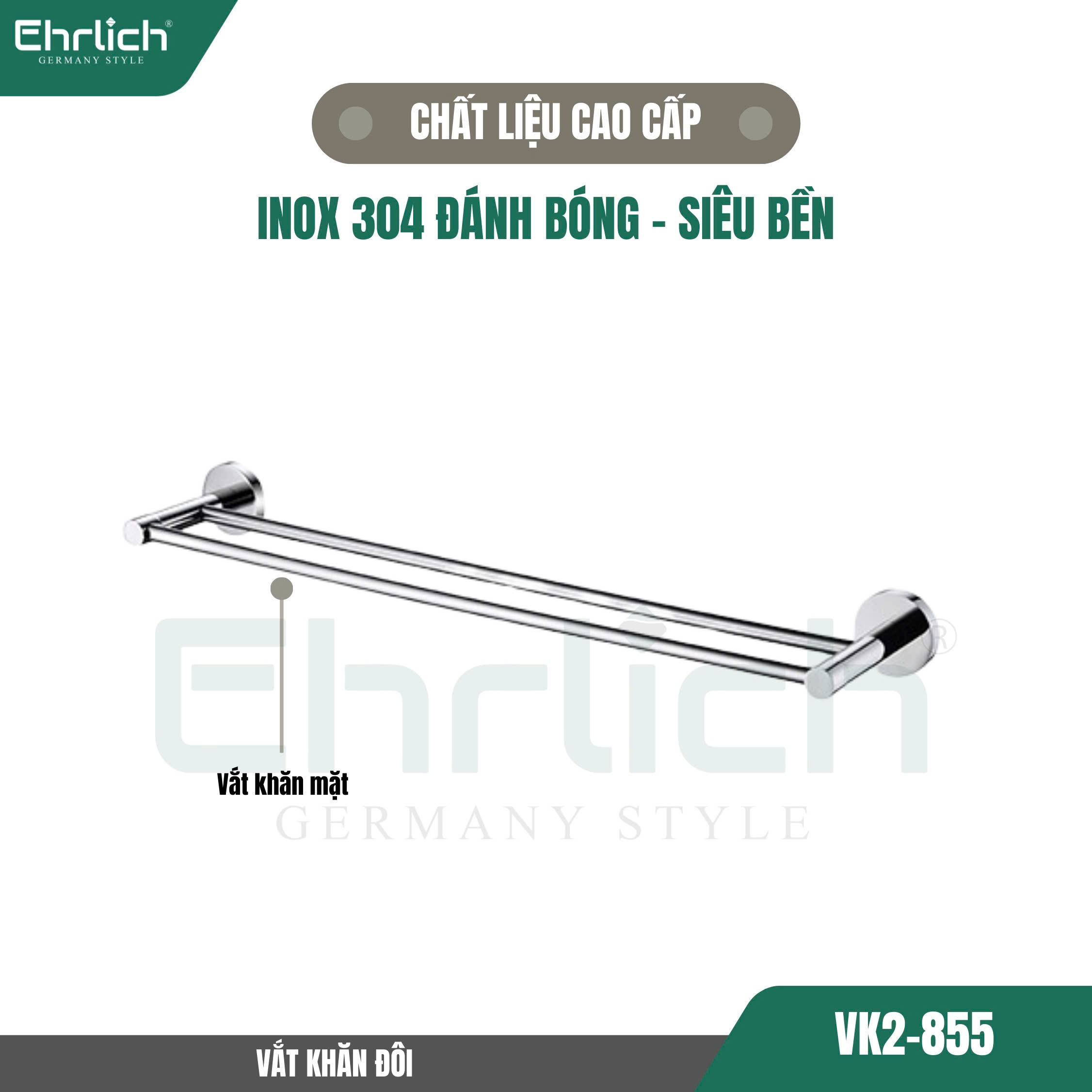 Vắt khăn đôi VK2-855