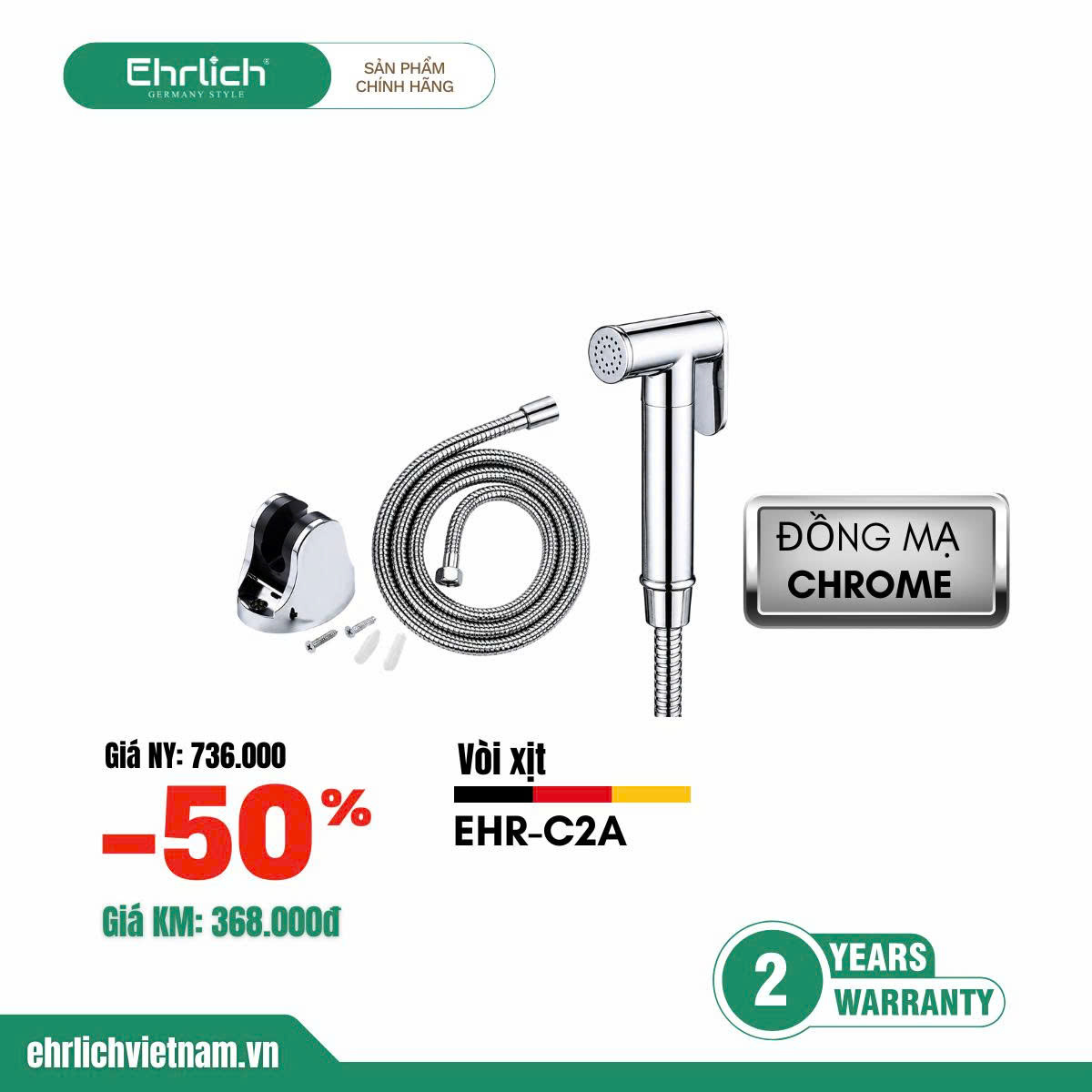 Xịt vệ sinh cao cấp C2A