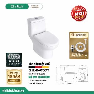 Bồn cầu EHR-B683CT
