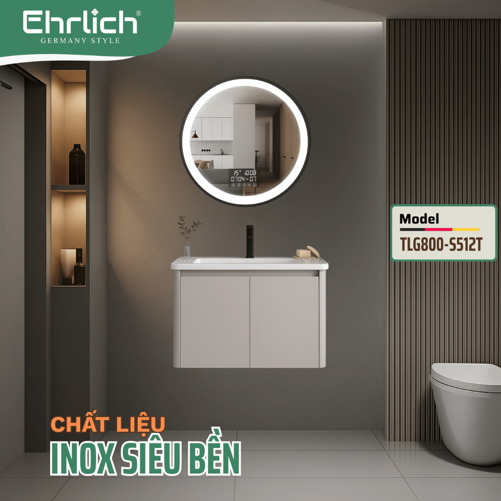 Tủ gương cao cấp <br> TLG800-S512T