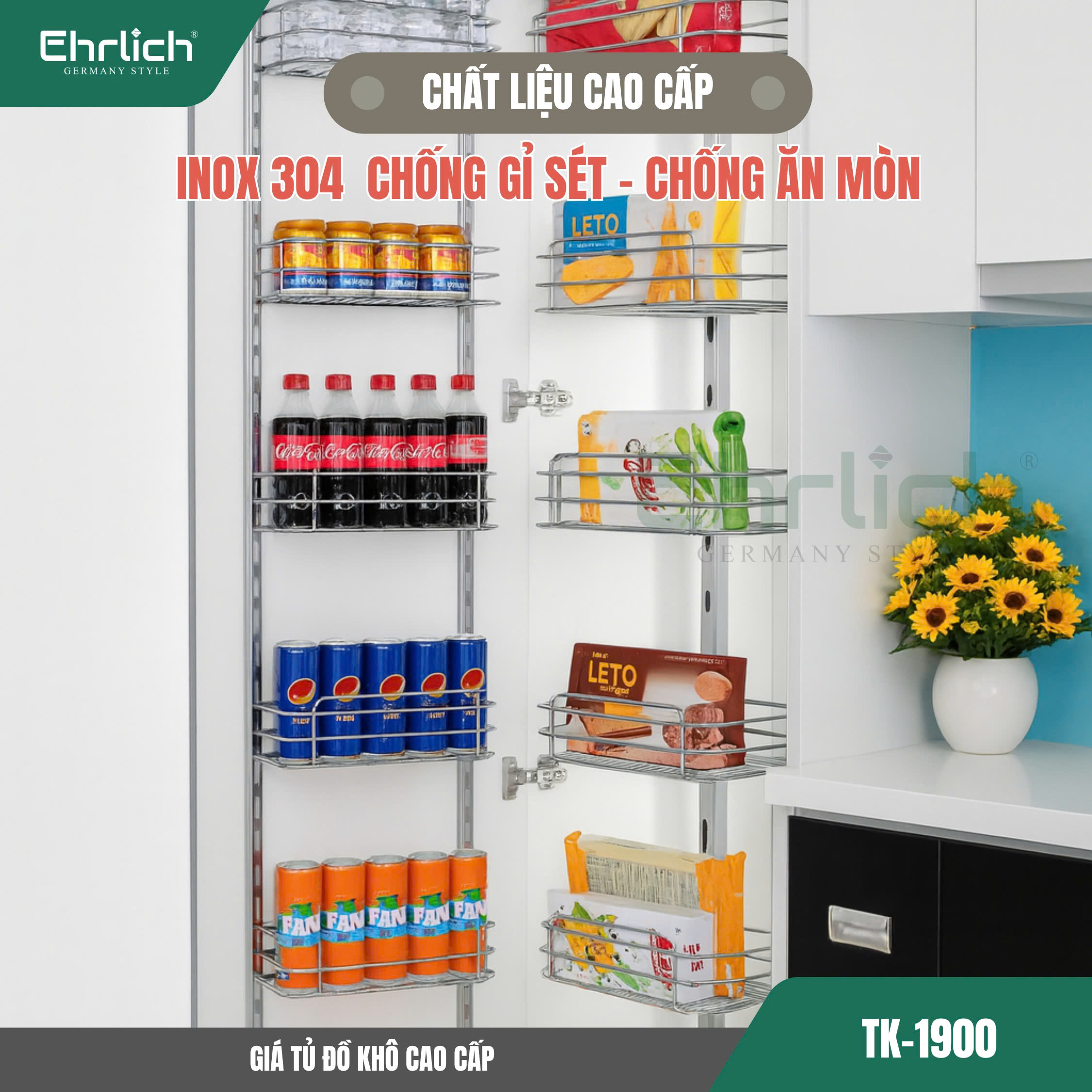 Giá tủ đồ khô cao cấp