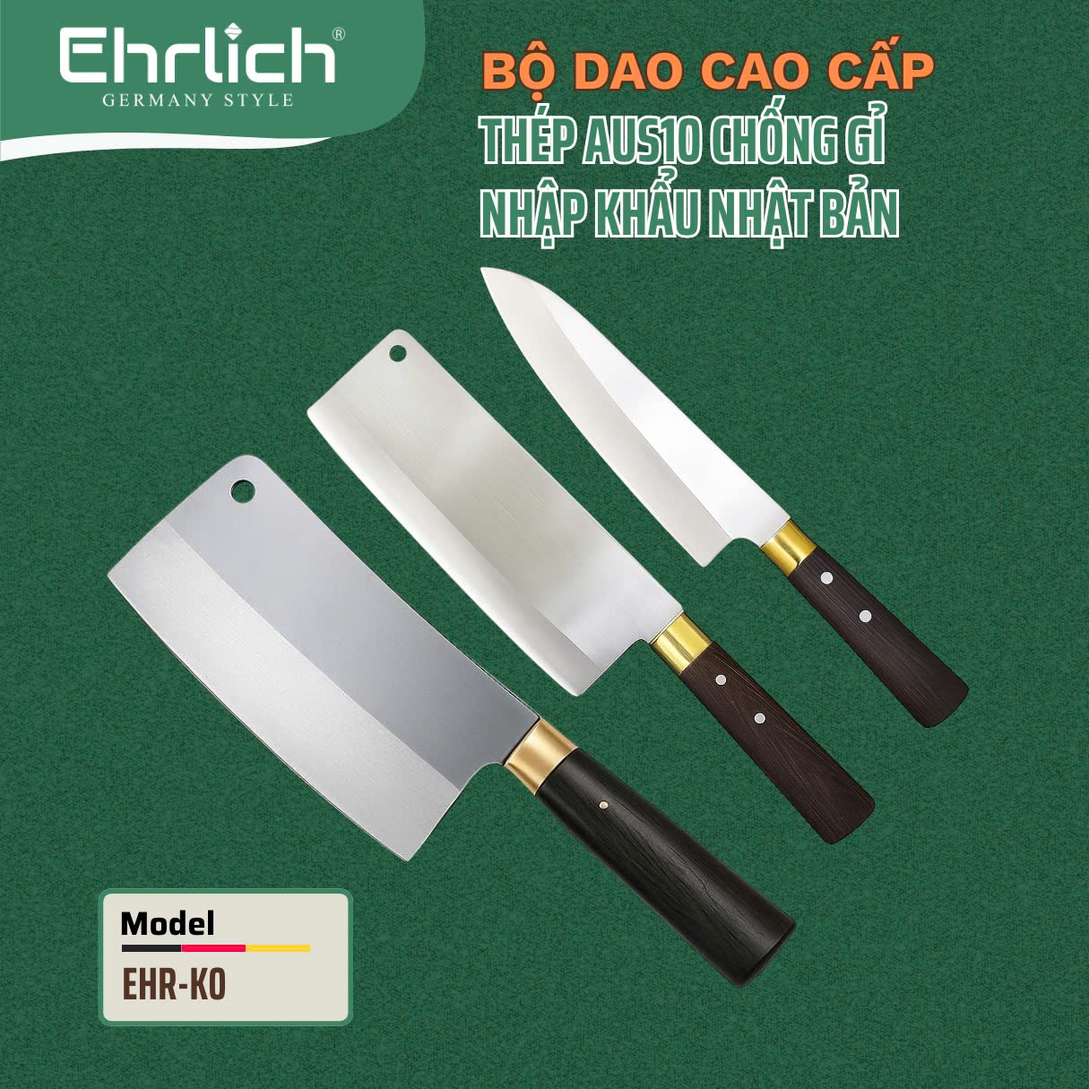 Bộ dao cao cấp Ehrlich