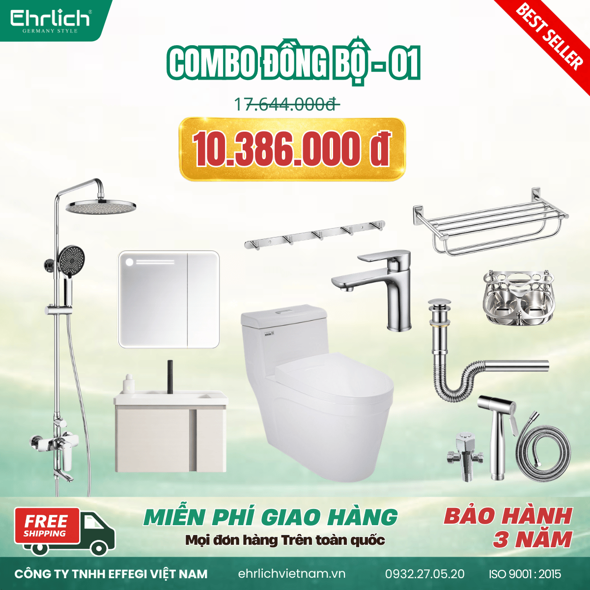 Combo Đồng Bộ - 01