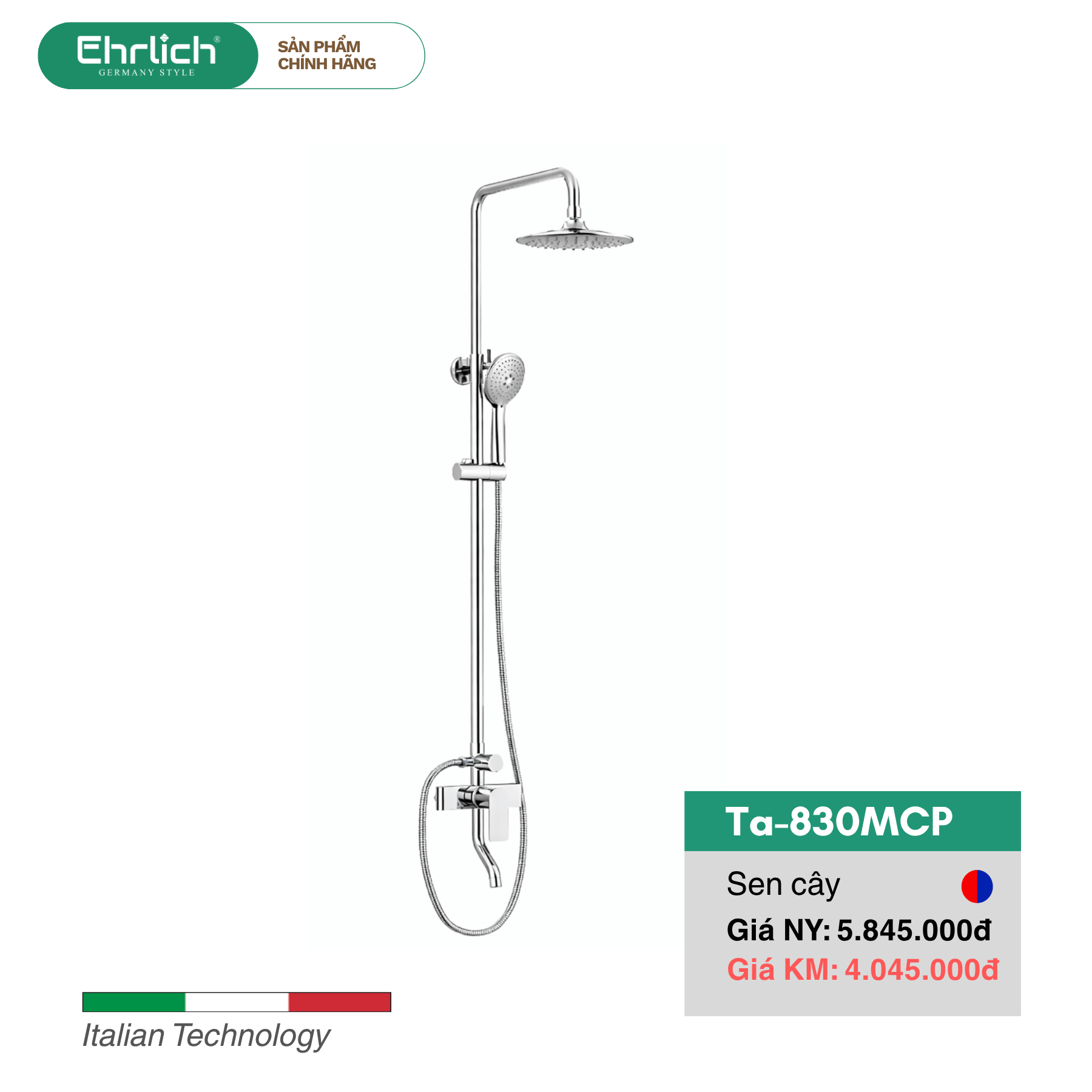 Sen Cây Nóng Lạnh TA-830MCP