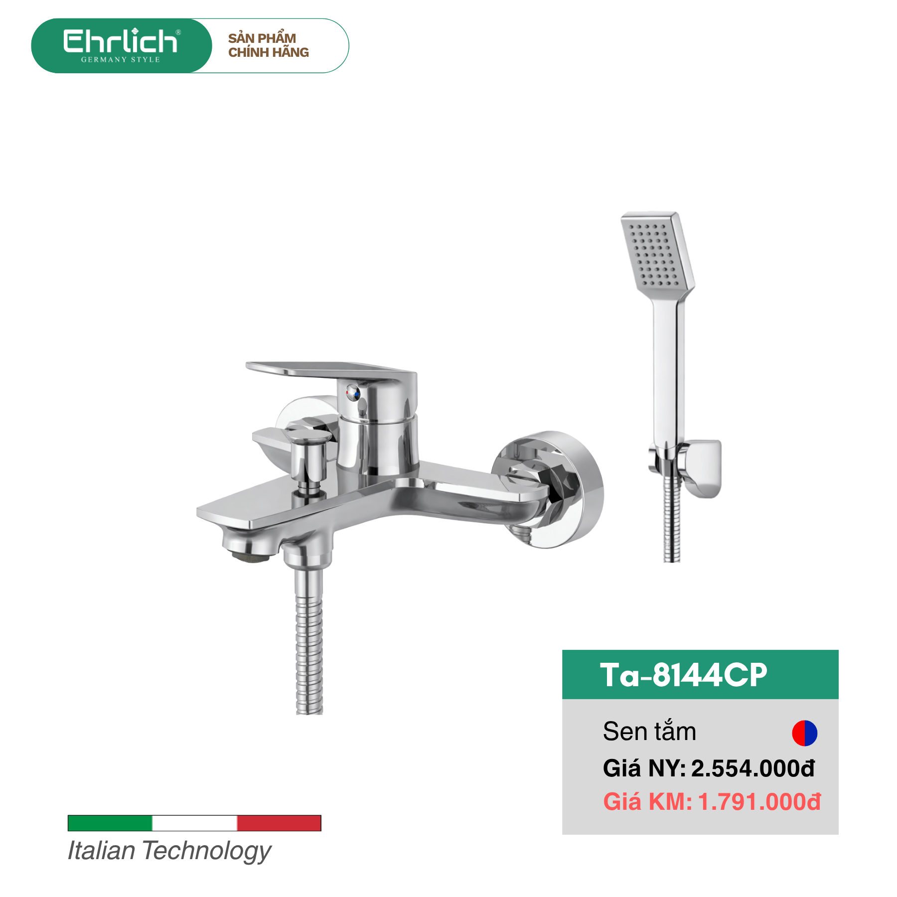 Sen Tắm Nóng Lạnh Ta-8144CP