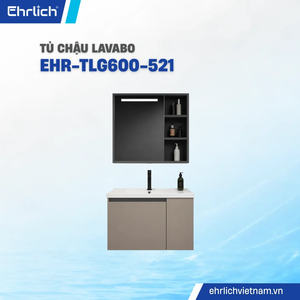 Tủ chậu EHR-TLG600-S521