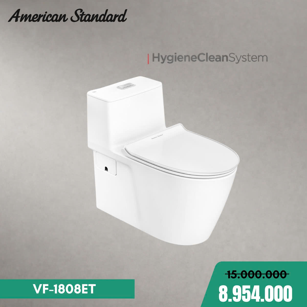 Bồn cầu 1 khối American Standard VF-1808ET