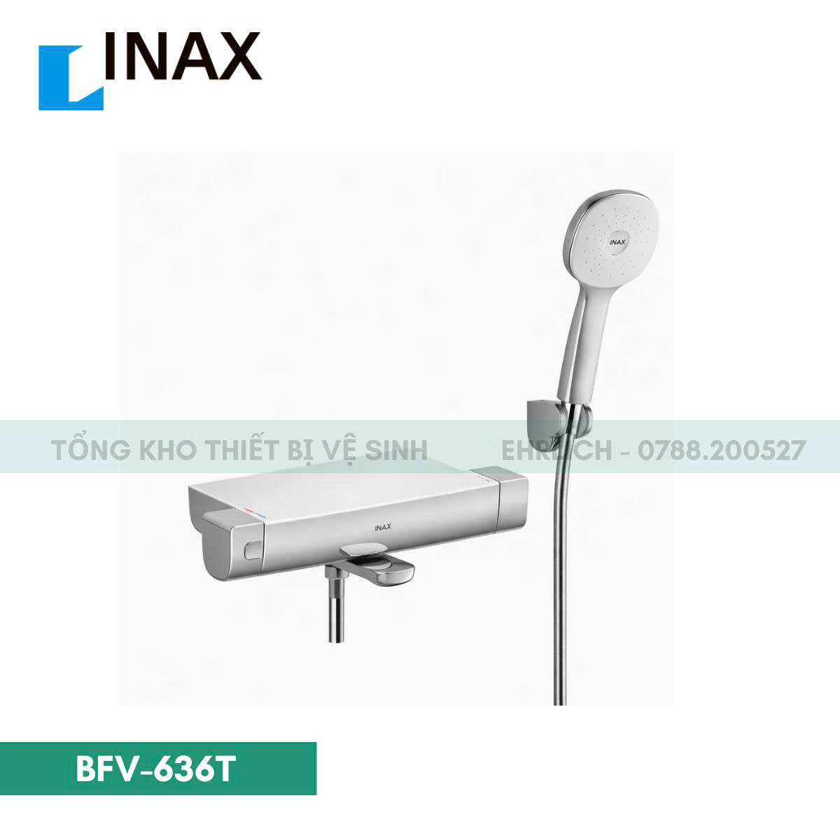 Sen Tắm Nhiệt Độ Inax BFV-636T Cao Cấp