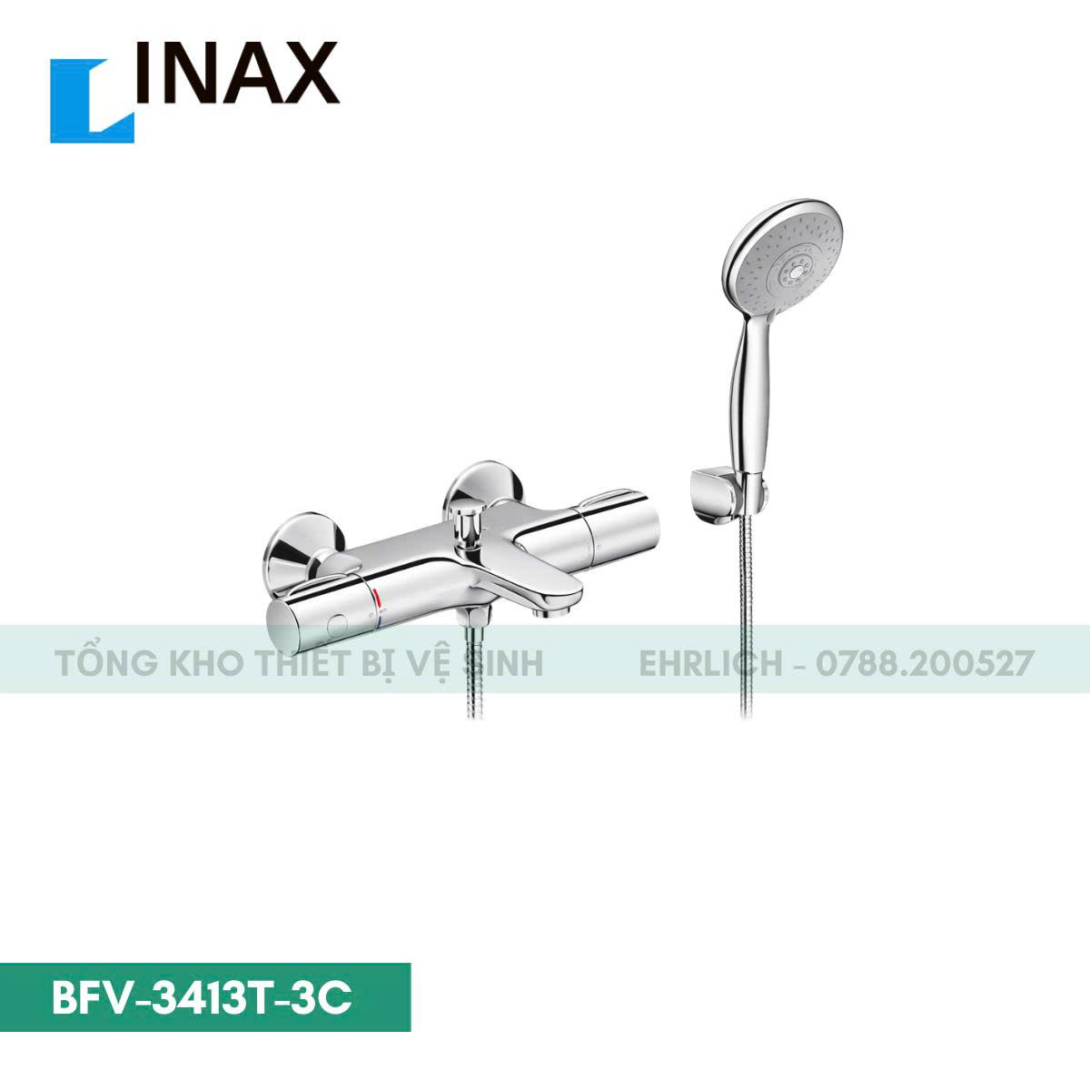 Sen Tắm Nhiệt Độ Inax BFV-3413T-3C Cao Cấp