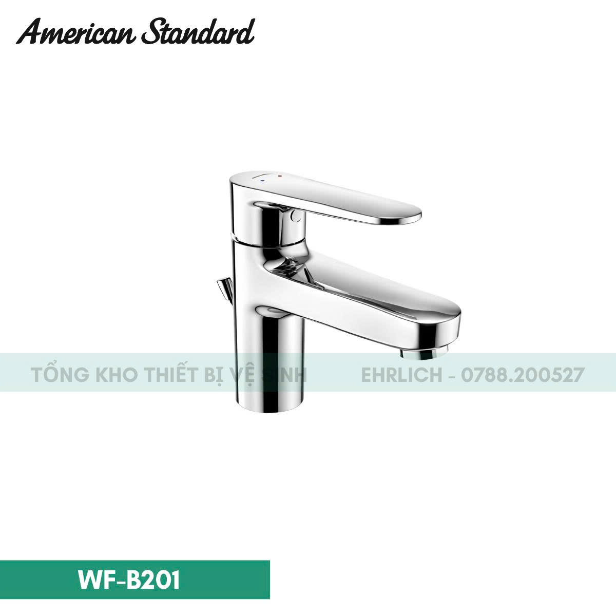 Vòi Lavabo American Standard WF-B201 Slimplica Nóng Lạnh