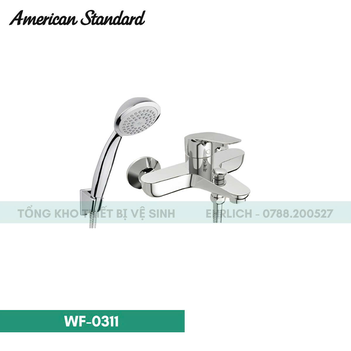 Vòi Sen Tắm Nóng Lạnh American Standard Cygnet WF-0311