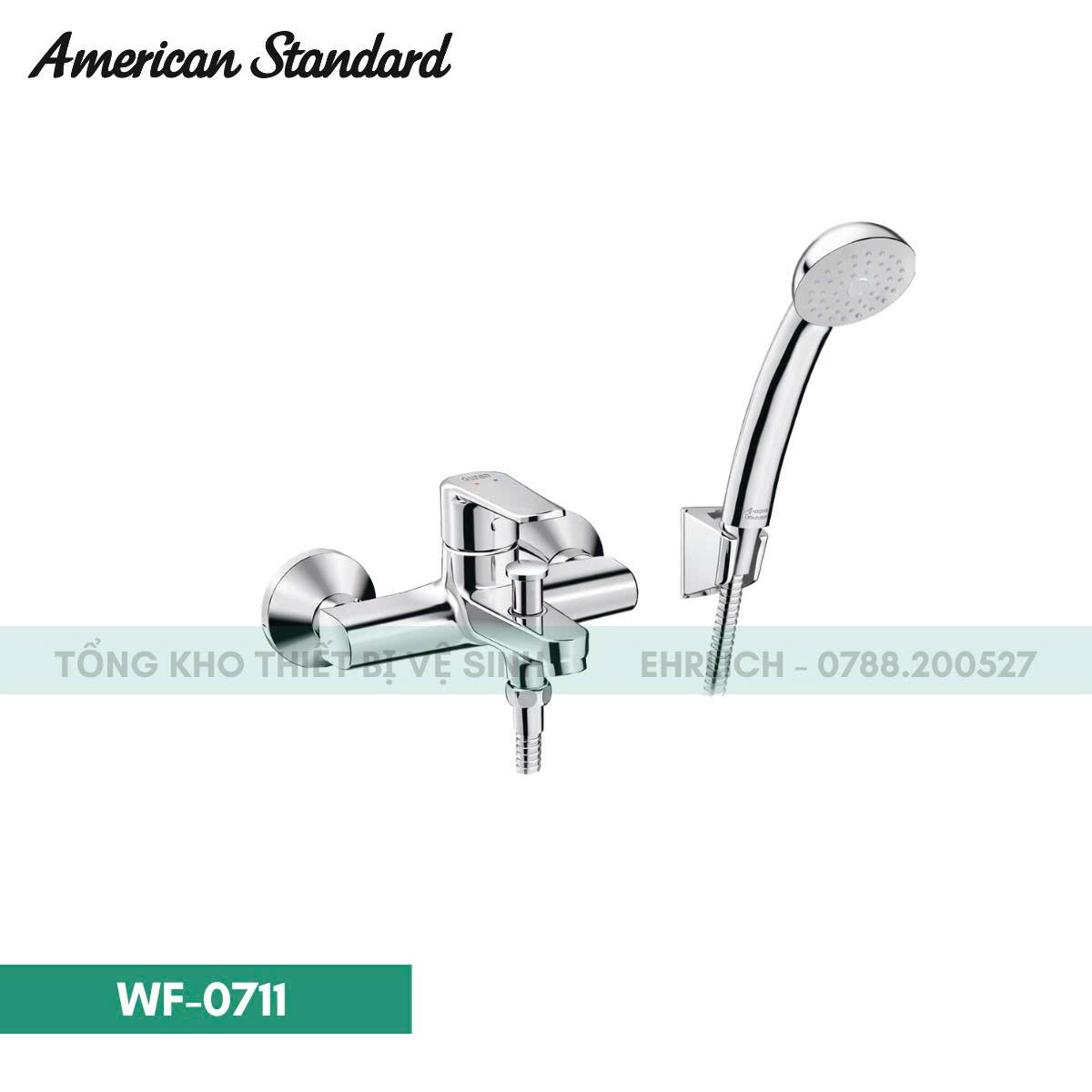 Vòi Sen Tắm American Standard WF-0711 Neo Modern Nóng Lạnh