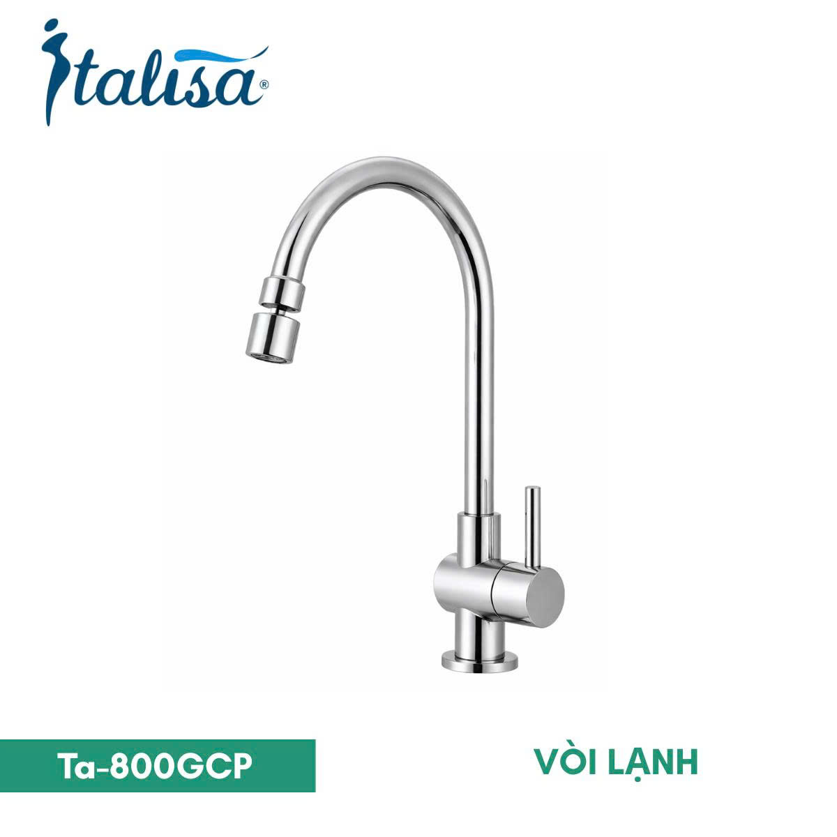 Vòi Rửa Bát Lạnh Italisa TA-800GCP