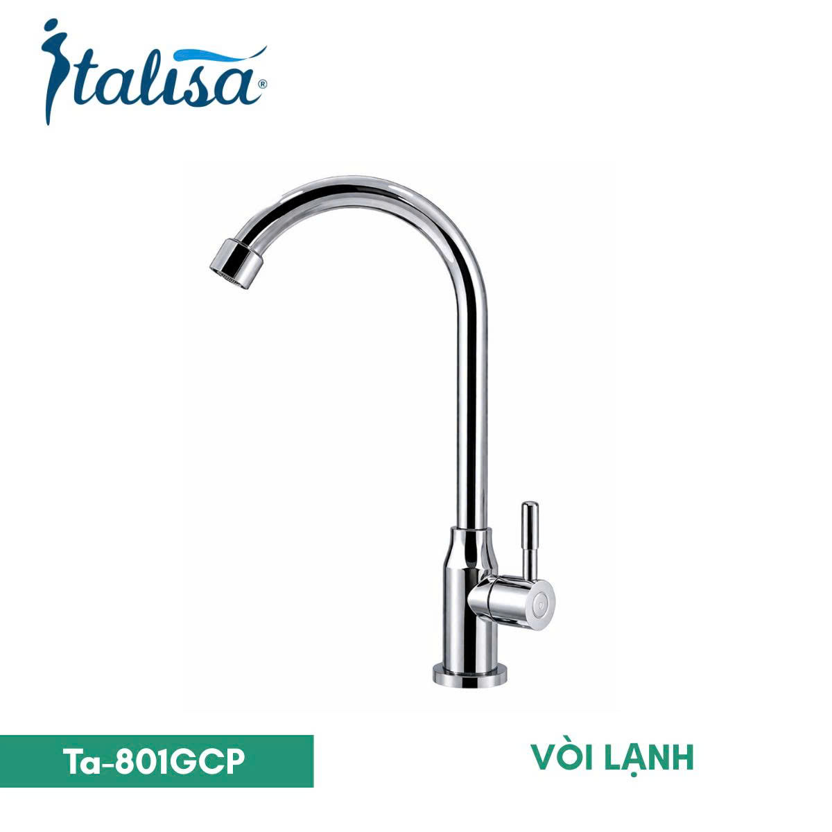 Vòi Rửa Bát Lạnh Italisa TA-801GCP