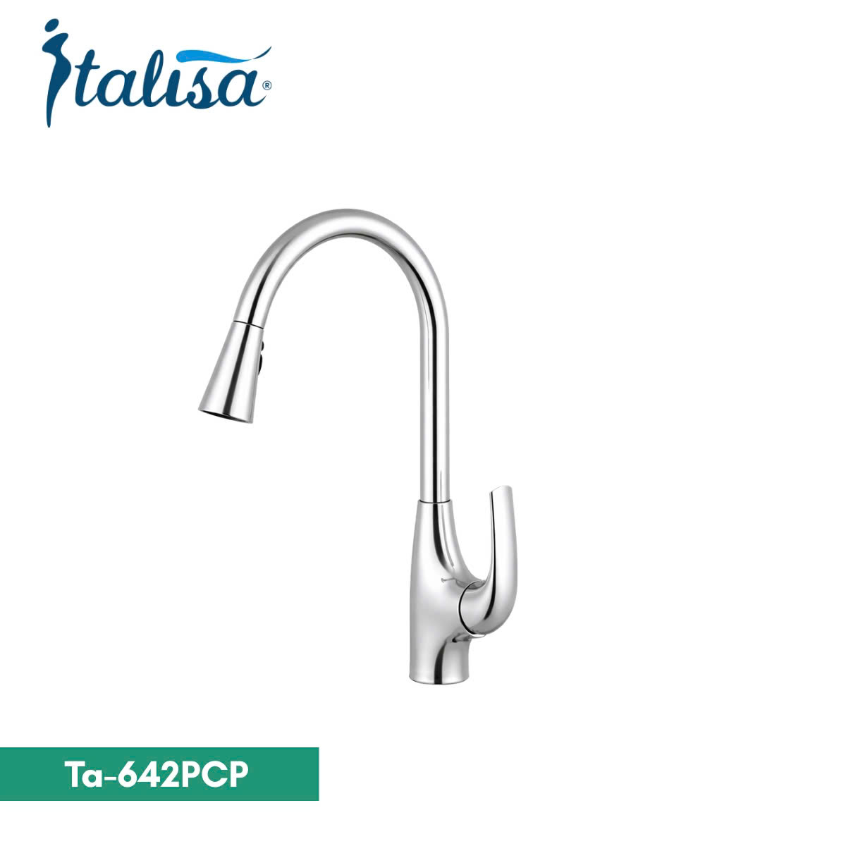 Vòi Rửa Bát Dây Rút Nóng Lạnh Italisa TA-642PCP