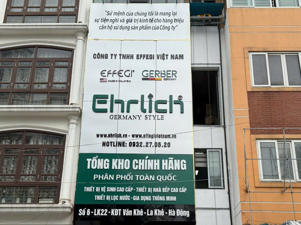 Ehrlich đồng hành cùng chủ đầu tư dự án