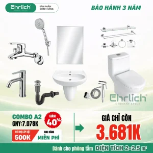 Combo thiết bị vệ sinh EHR-A2