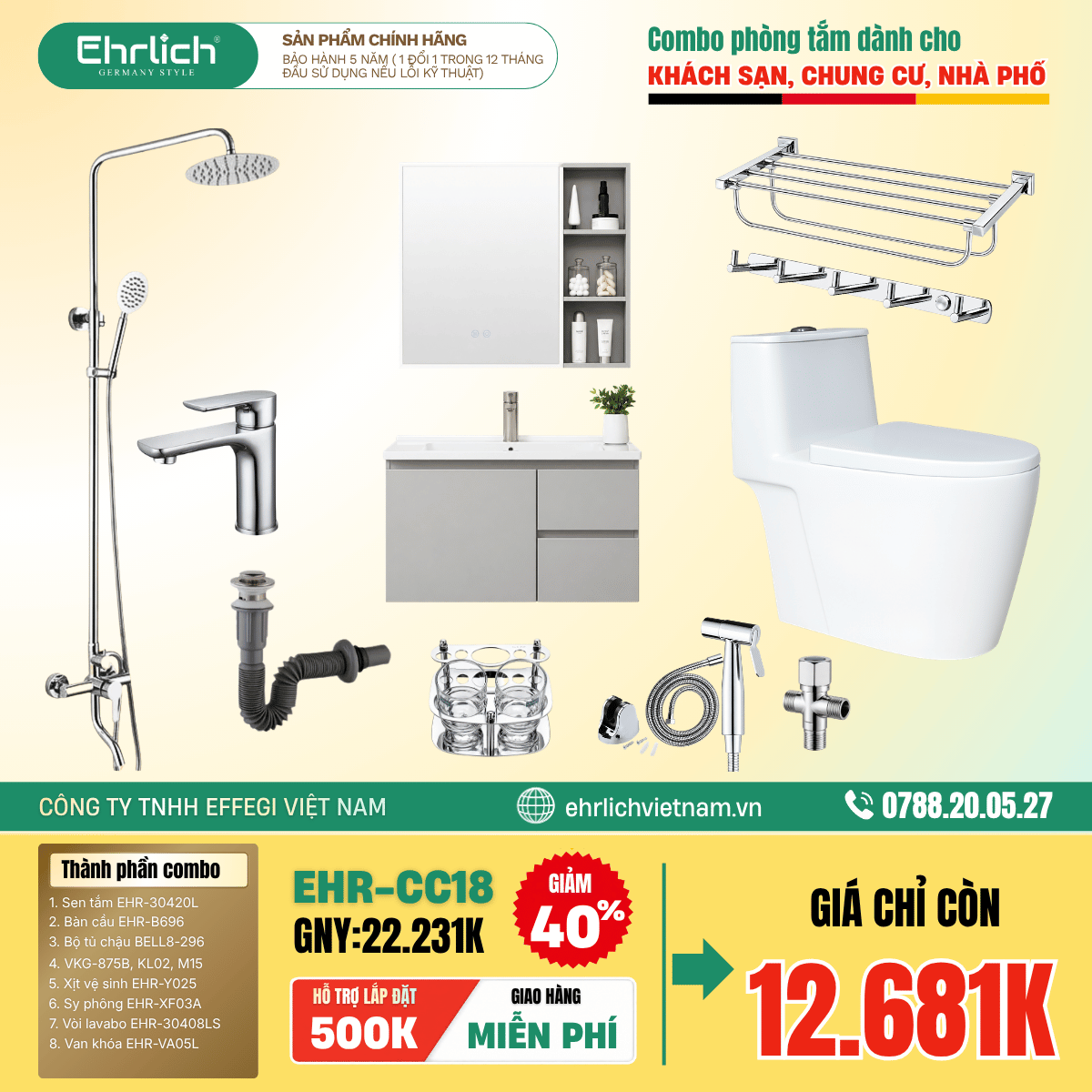 Combo EHR-CC18