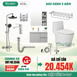 Combo thiết bị vệ sinh EHR-C9