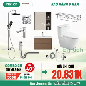 Combo thiết bị vệ sinh EHR-C11