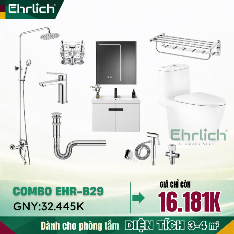 Combo Phòng Tắm EHR-B29