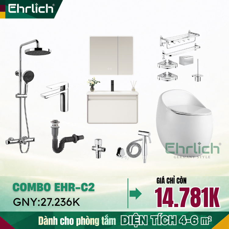 Combo Phòng Tắm EHR-C2