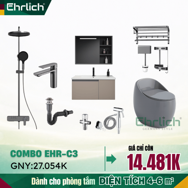 Combo Phòng Tắm EHR-C3