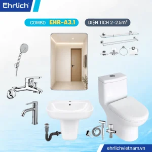 Combo thiết bị vệ sinh EHR-A3.1