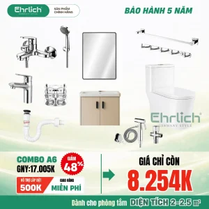 Combo thiết bị vệ sinh EHR-A6