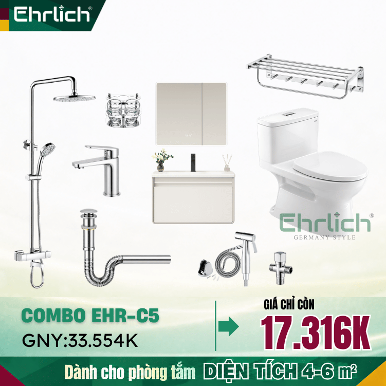 Combo Phòng Tắm EHR-C5